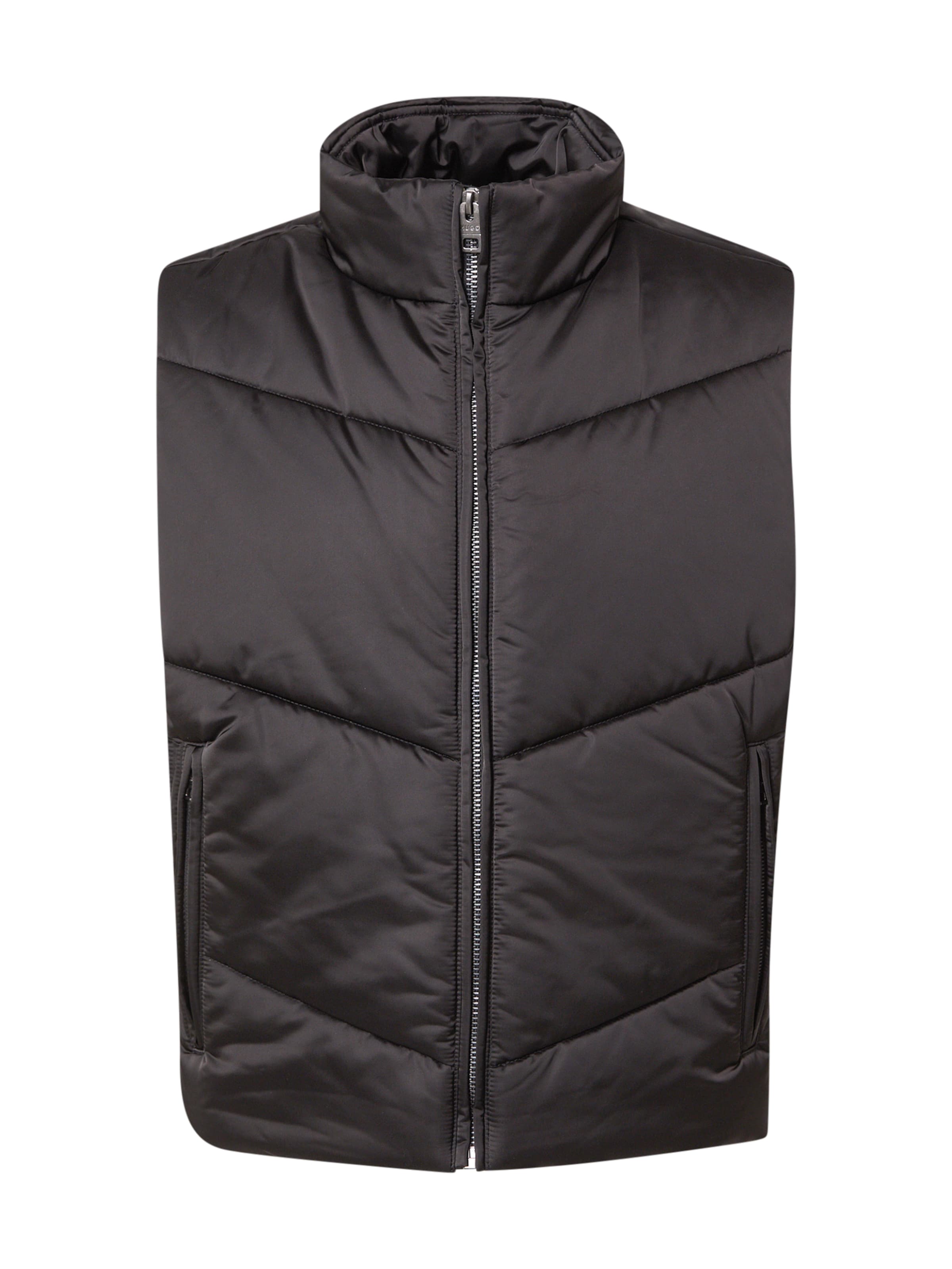 HUGO Vest 'Berolino', värv must: eest vaates