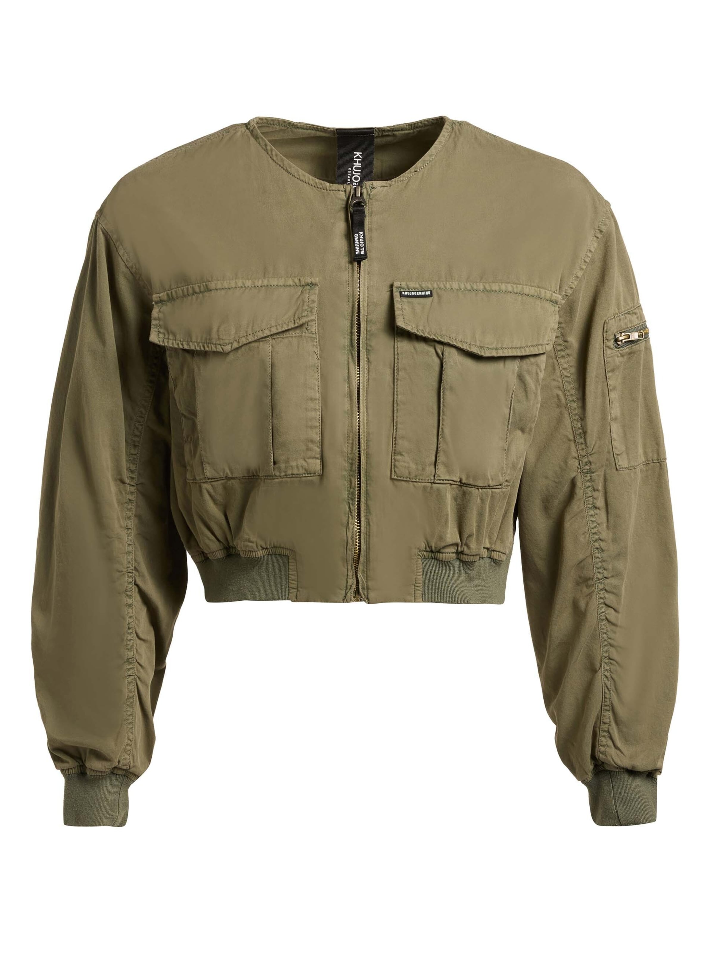 Veste mi-saison 'Romy' khujo en vert : devant