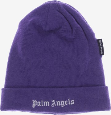 Palm Angels Hat & Cap in One size in Purple: front