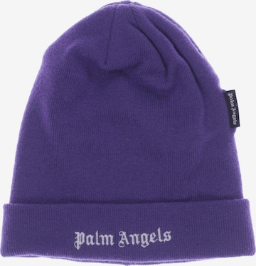 Palm Angels Hut oder Mütze One Size in Lila: predná strana