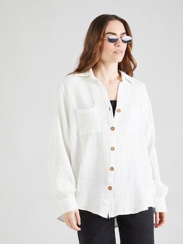 BILLABONG Blouse 'SWELL' in Wit: voorkant