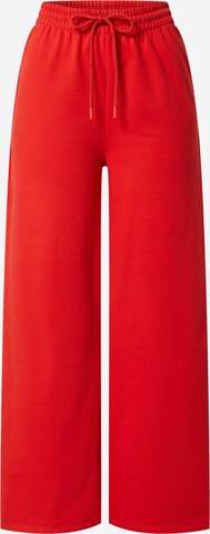EDITED Wide leg Pants 'Sascha' in Red: front