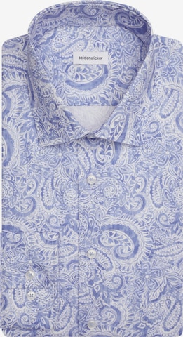 SEIDENSTICKER Comfort fit Zakelijk overhemd 'SMART ESSENTIALS' in Blauw