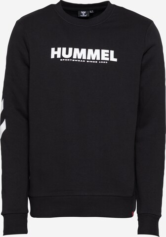 Hummel Суичър 'Legacy' в черно: отпред