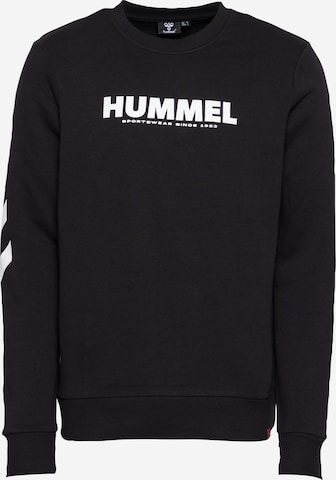 Hummel Sportsweatshirt 'Legacy' in Schwarz: Vorderseite