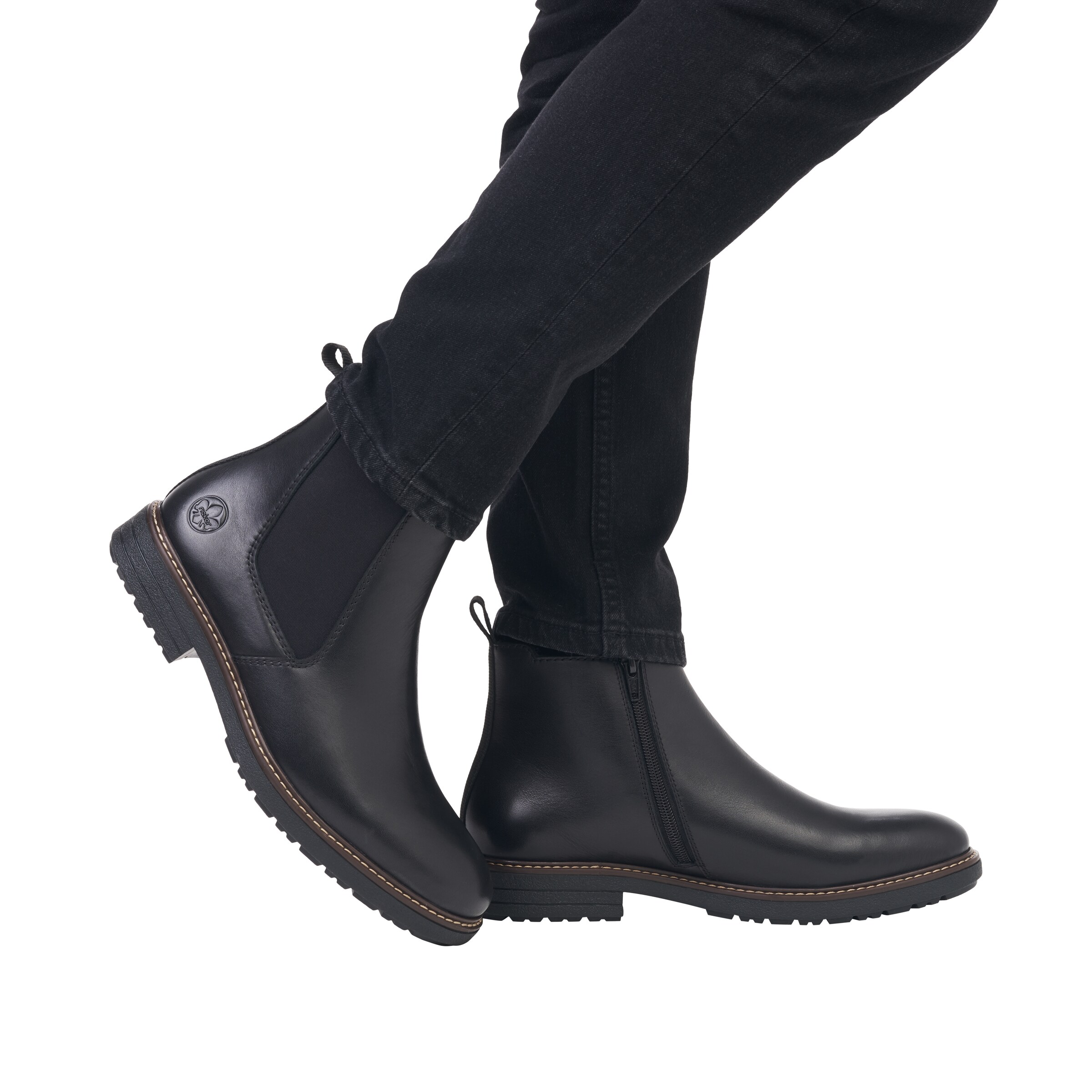 Chelsea Boots Rieker en noir