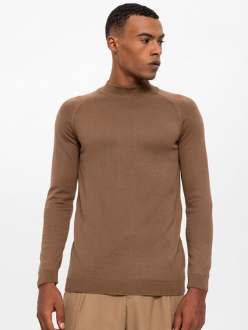 Antioch Pullover 'Roberto' in Braun