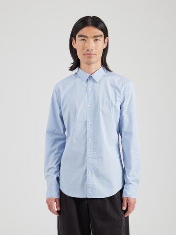 LEVI'S ® Slim fit Button Up Shirt 'BATTERY' in Blue: front