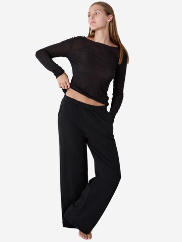 ETAM Pyjamahose 'Glenn' in Schwarz