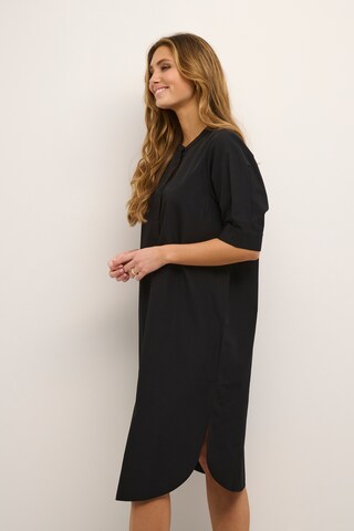 Kaffe Shirt Dress 'Karla' in Black