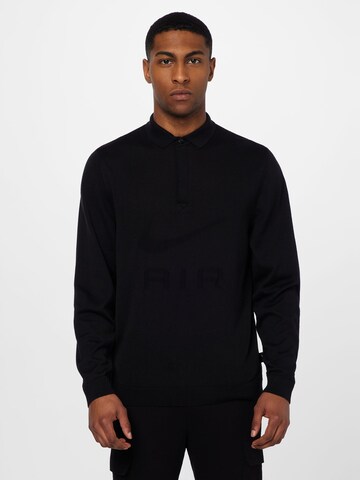 Nike Sportswear Sweter w kolorze czarny: przód