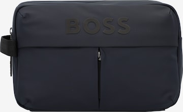 BOSS Toiletry bag 'Stormy' in Blue: front