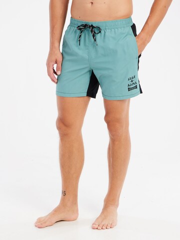 Shorts de bain 'PRTBen' PROTEST en vert