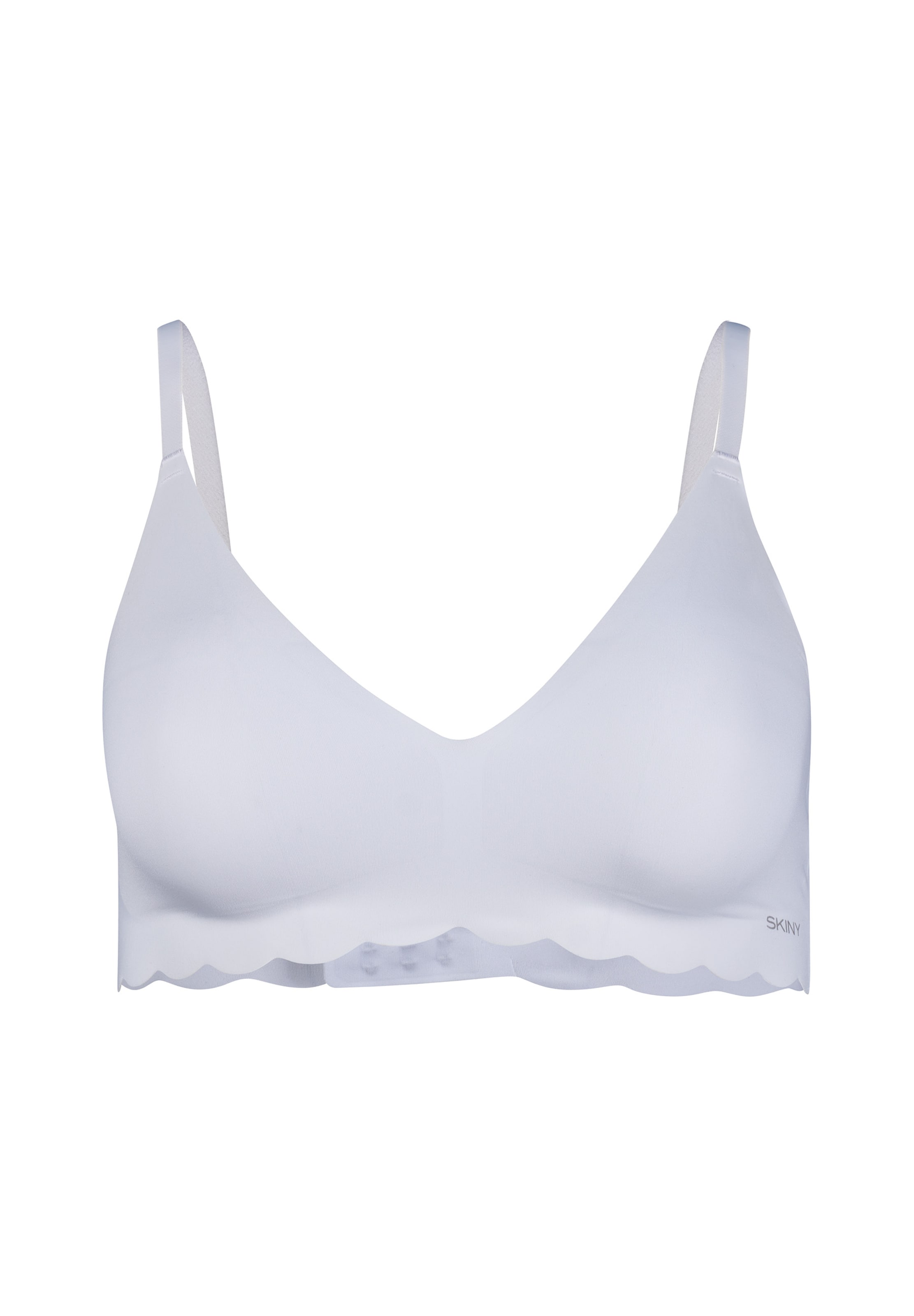 Skiny Trojúhelníková Podprsenka – bílá: přední strana