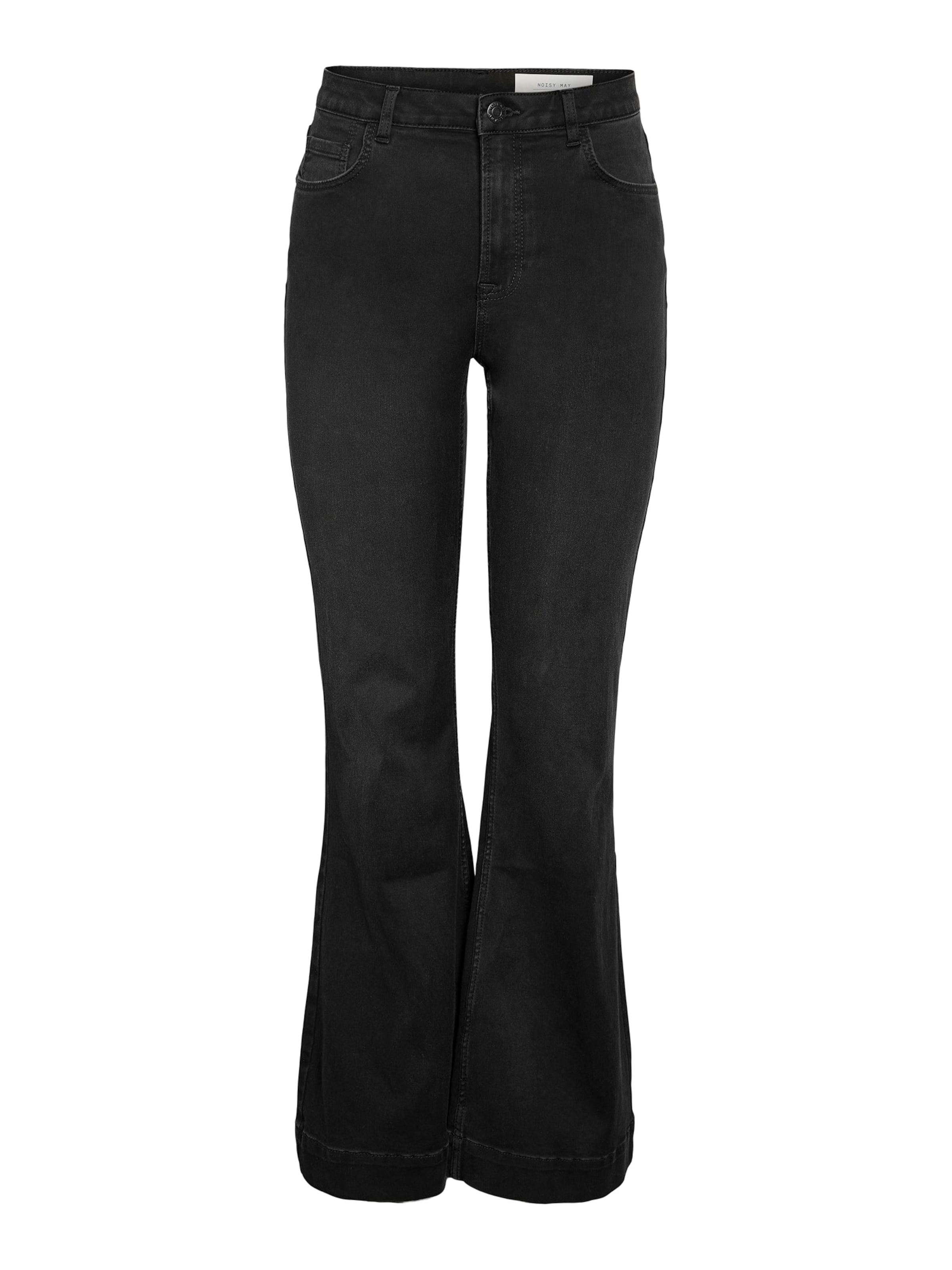 melns Noisy may Plati gali Džinsi 'NMROOXY': no priekšpuses