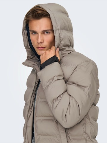 Only & Sons - Chaqueta de invierno 'ONSUNION' en beige