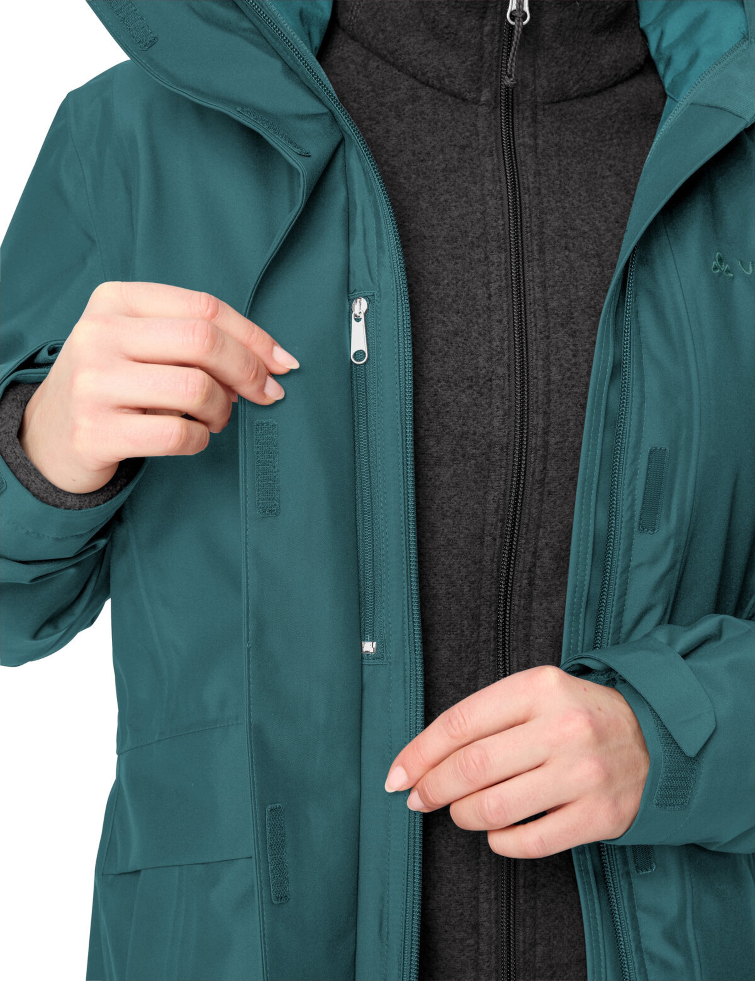 VAUDE Outdoorjacke 'Idris IV' in Grün