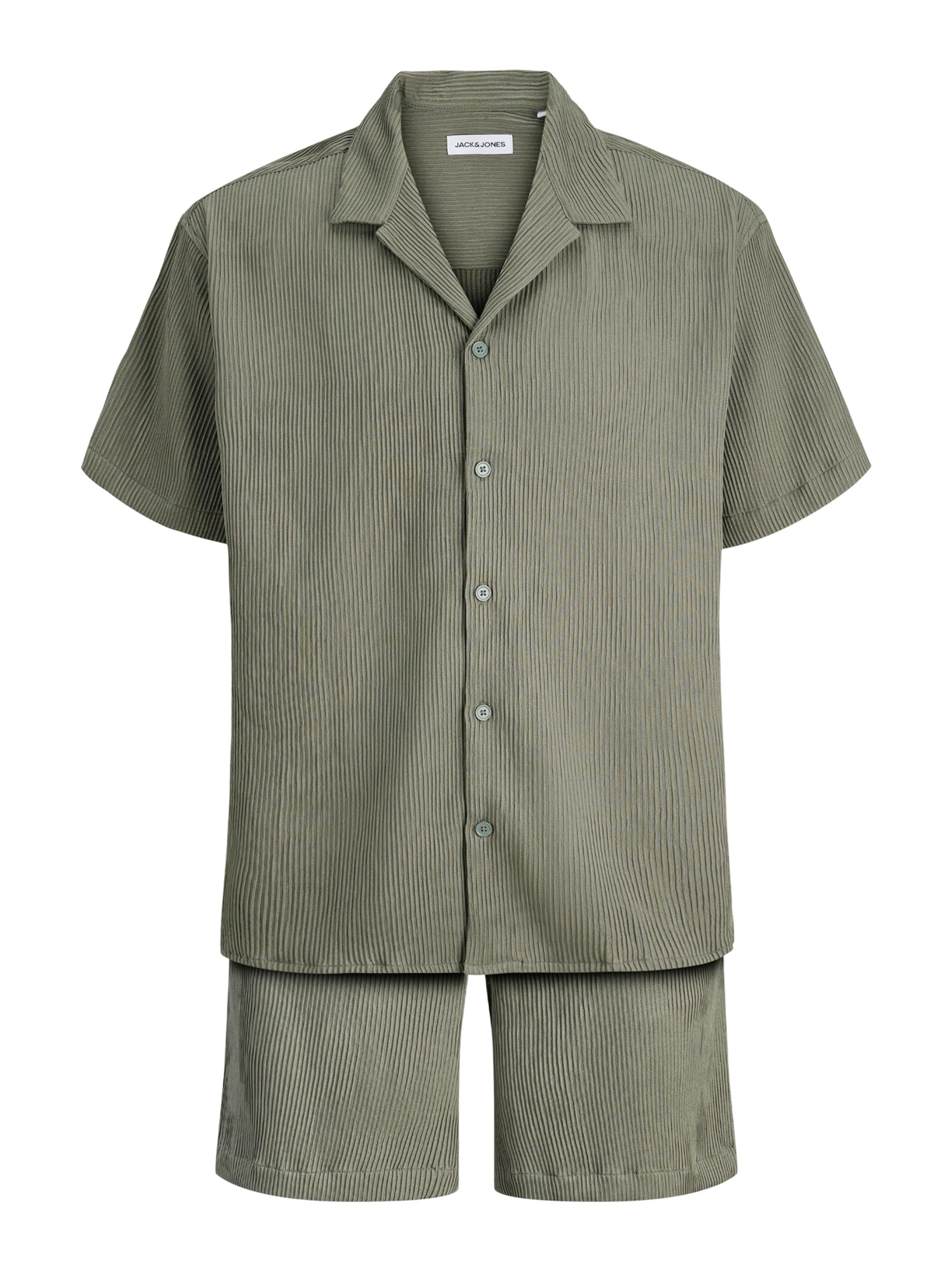 JACK & JONES - Ropa para correr 'JJEHARRISON' en verde: frente