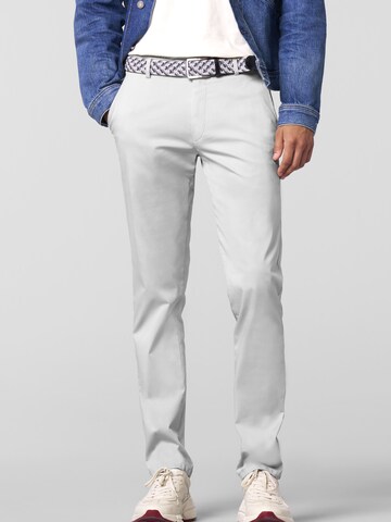 Regular Pantalon chino 'NEW YORK Art.1-8130' MEYER en gris : devant