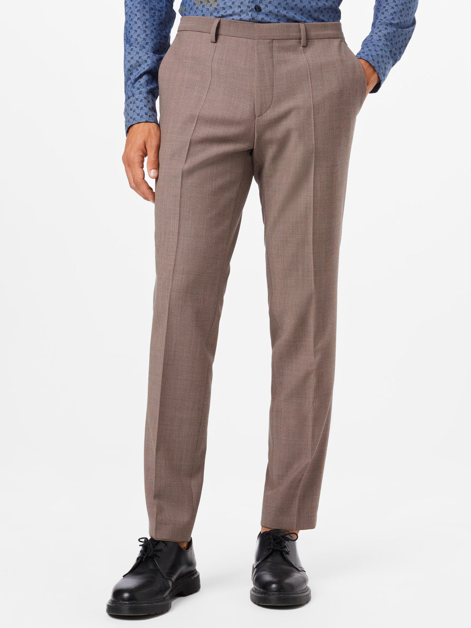 Costume Arti/Hesten HUGO en Brun Foncé, Brocart 