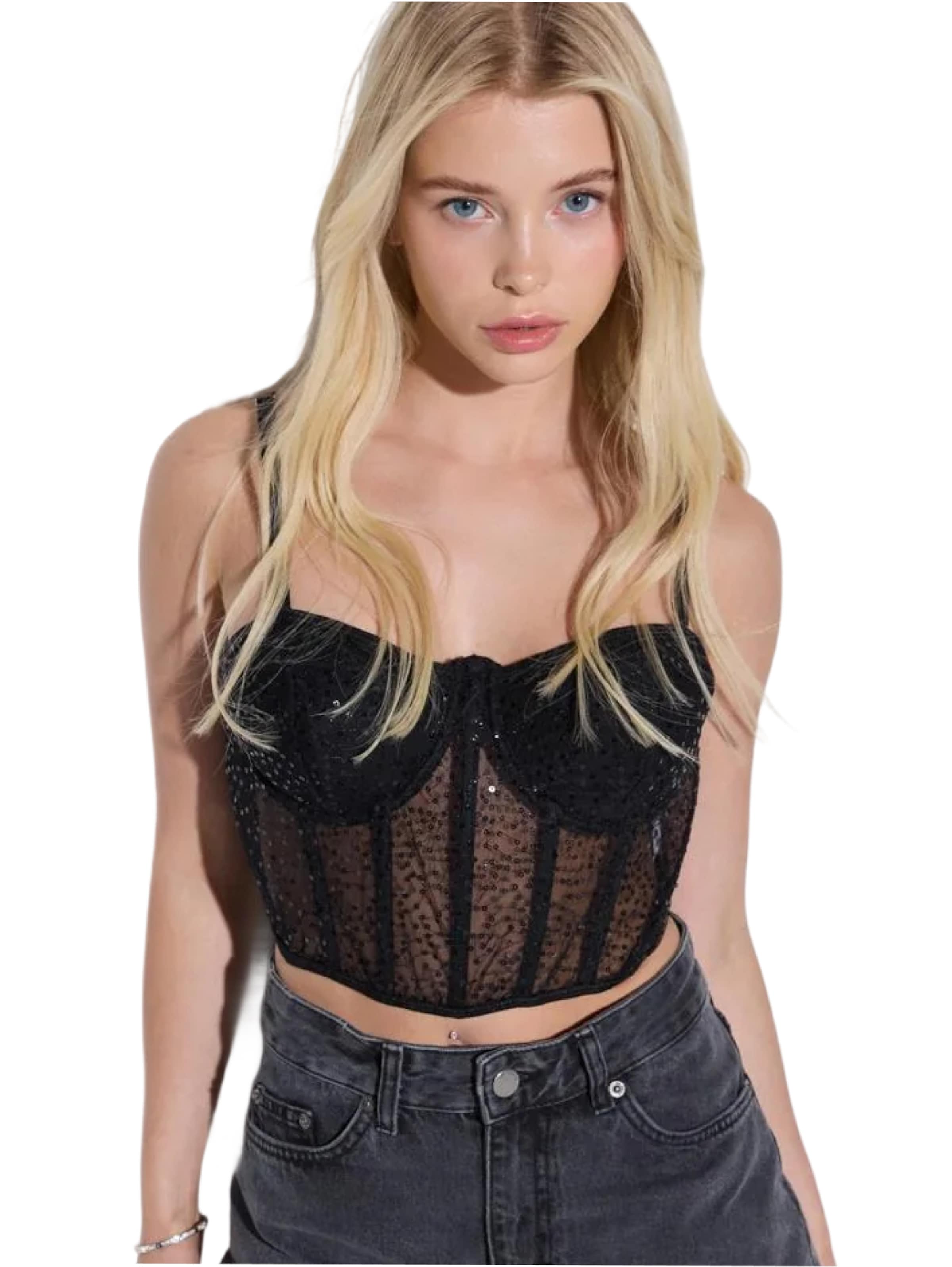 No Matter What Korset in Zwart: voorkant