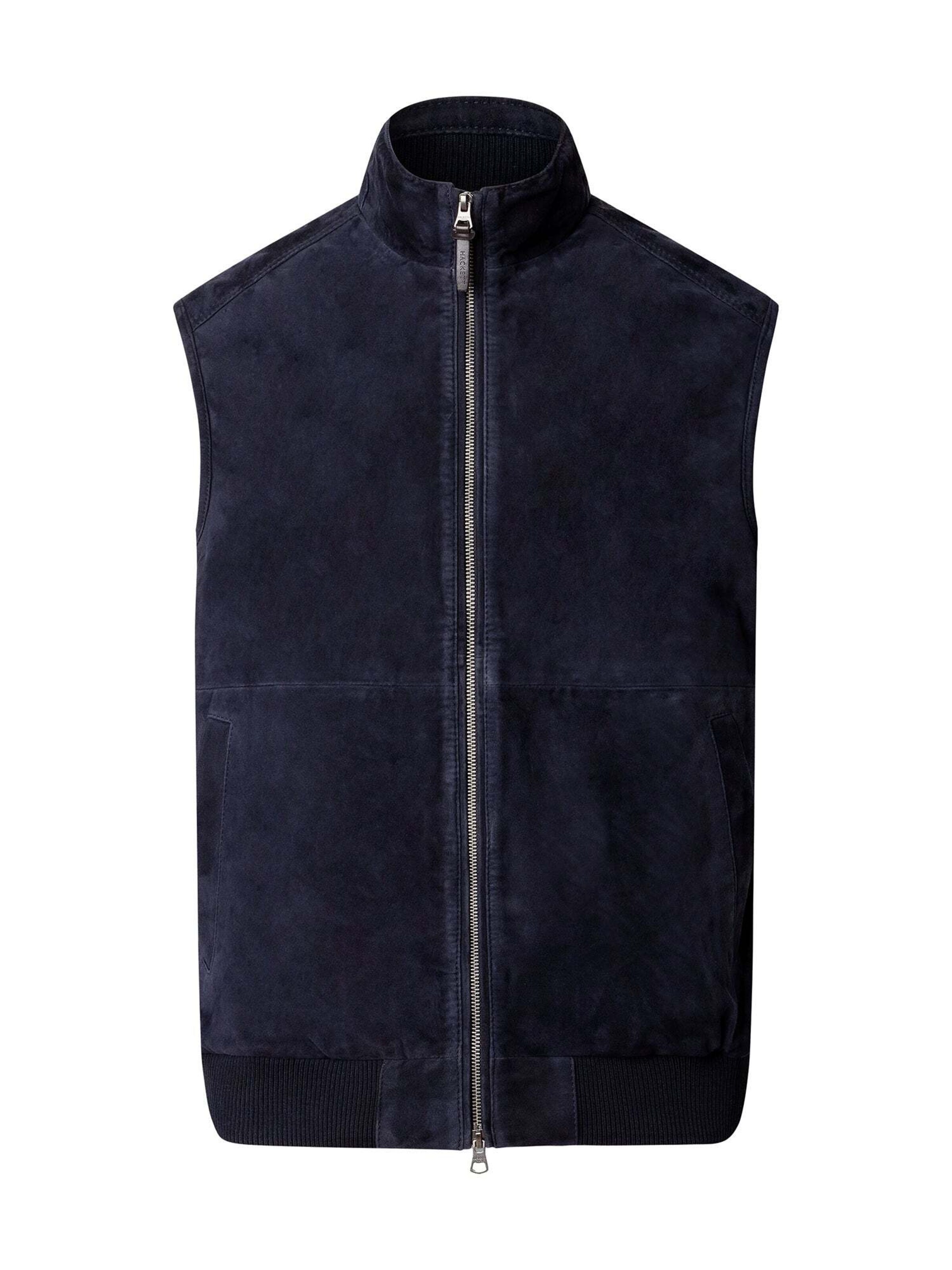 Hackett London Vest in Blue: front