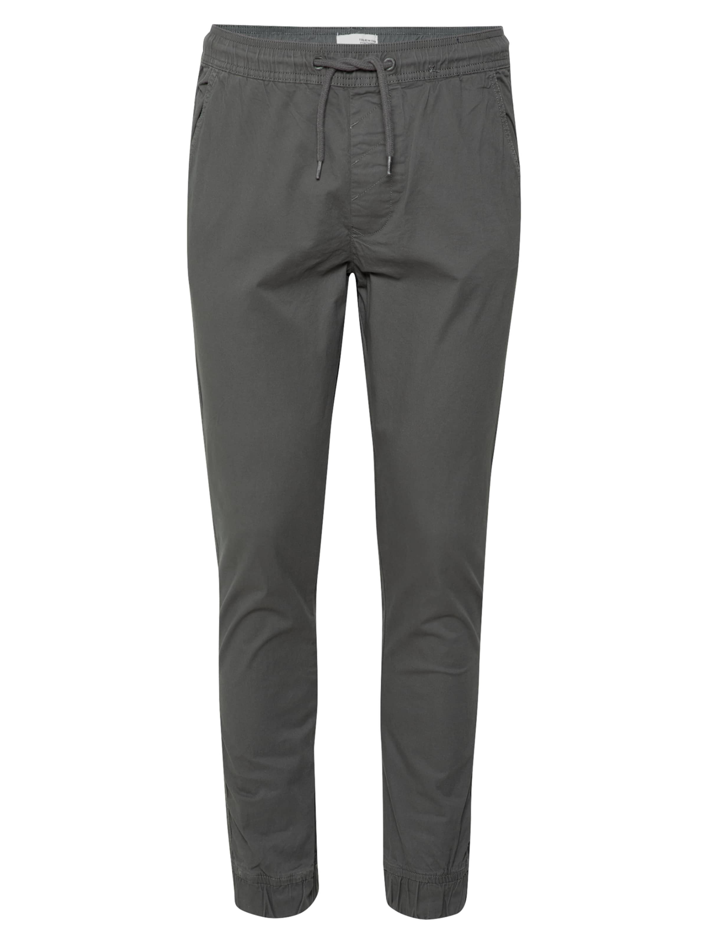 !Solid Tapered Bukser i grå: forside