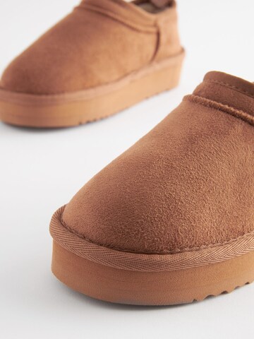 Pantoufle Next en marron