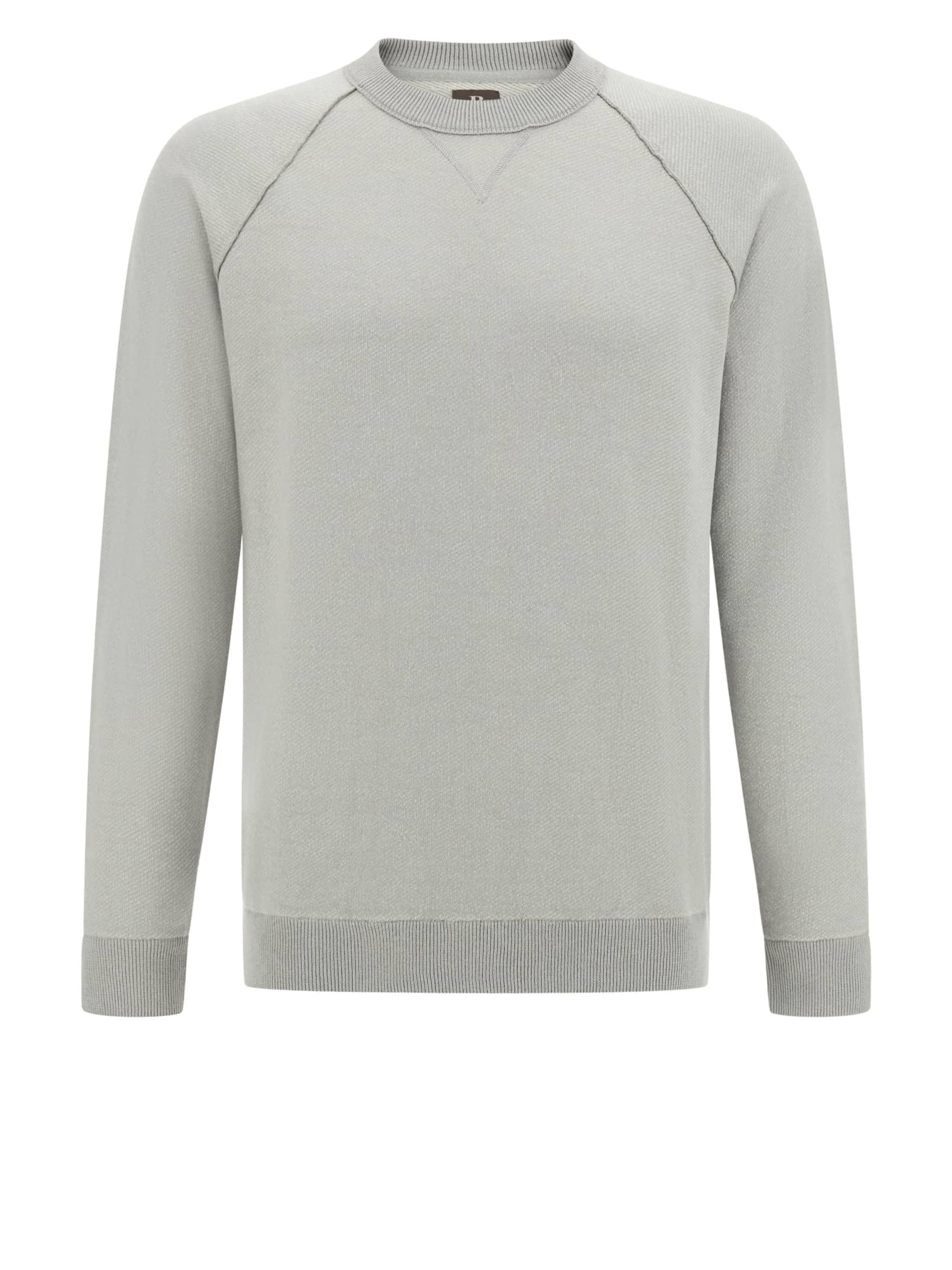Pull-over Boggi Milano en gris : devant