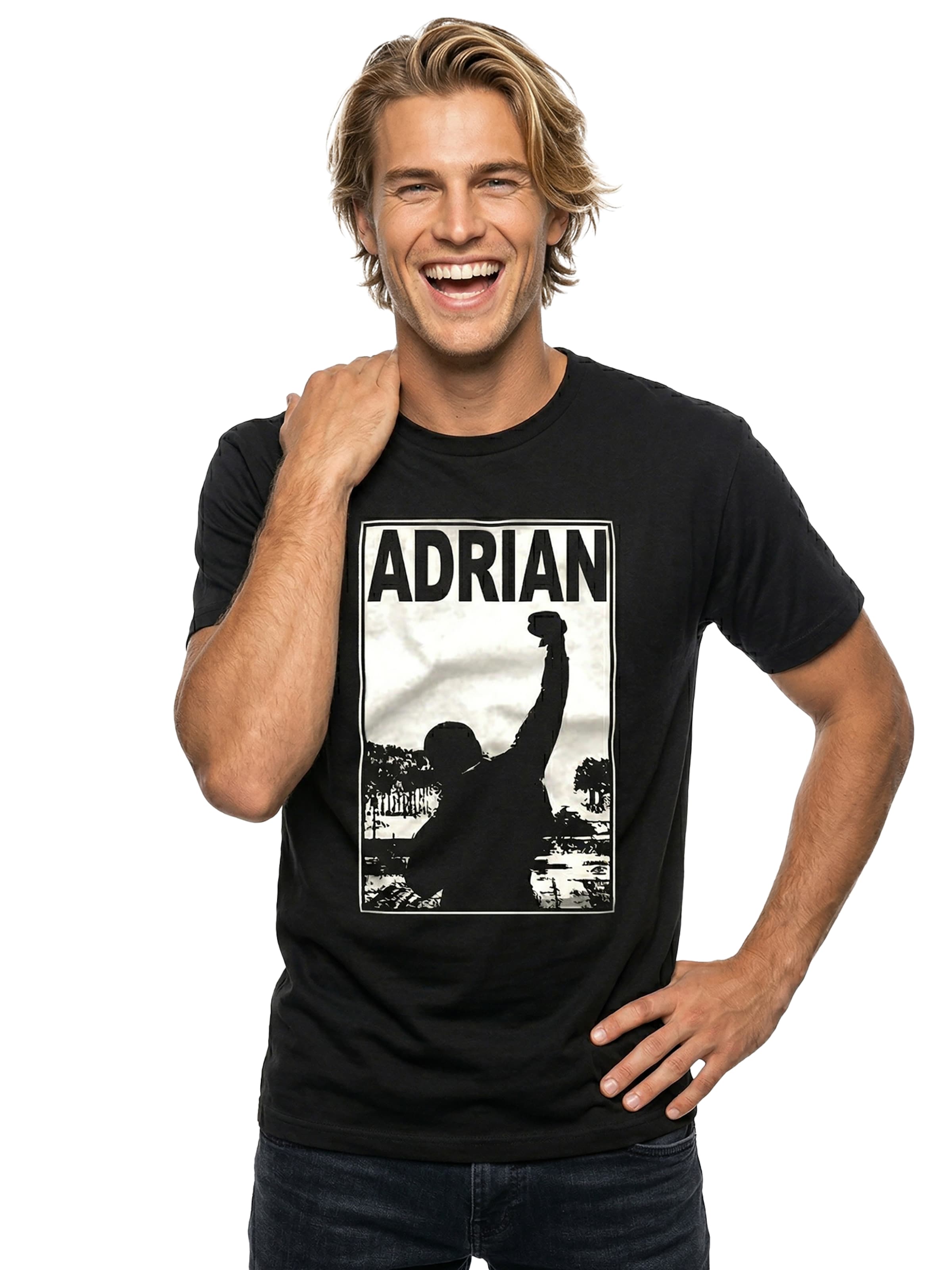 MAKAYA Shirt 'Adrian' in Black
