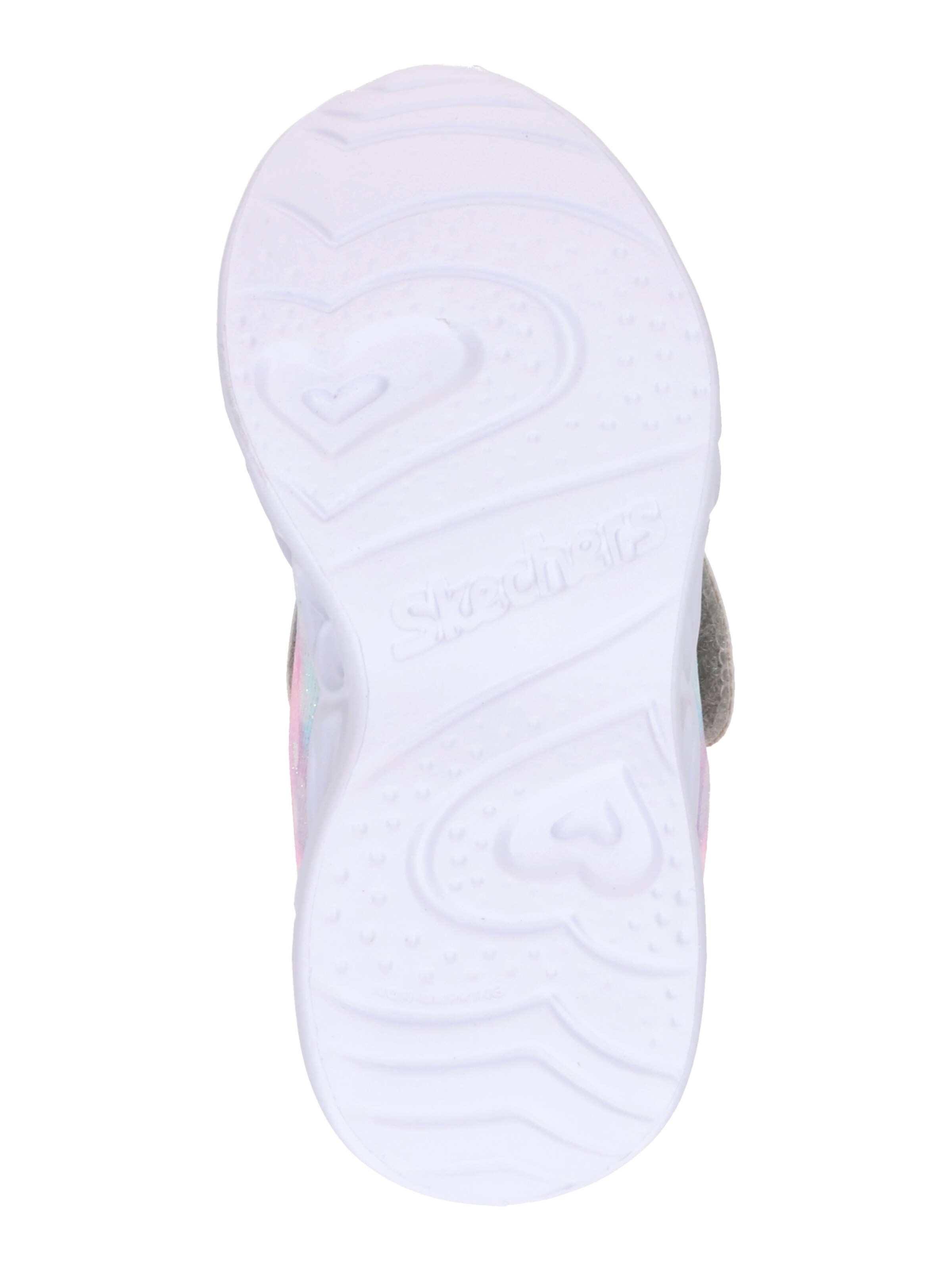 Baskets 'HEART LIGHTS - LOVIN REFLECTION' SKECHERS en argent