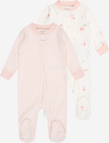Carter's Pajamas in Pink: front