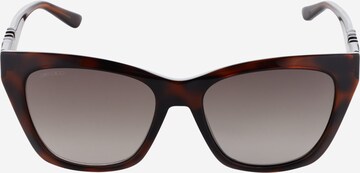 JIMMY CHOO Sunglasses 'RIKKI/G/S' in Brown