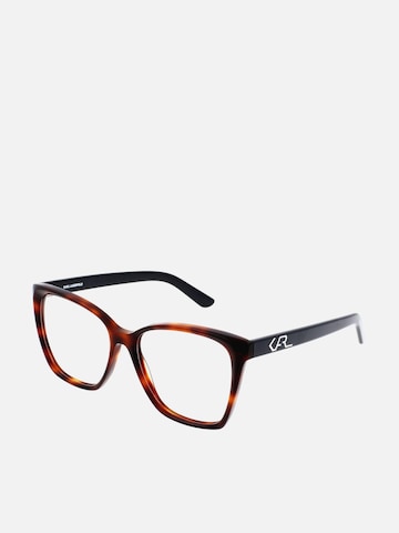 Karl Lagerfeld Sunglasses 'Karl Lagerfeld KL6050 Petrol 54/16/140 WOMAN Eyewear Frame' in Brown: front