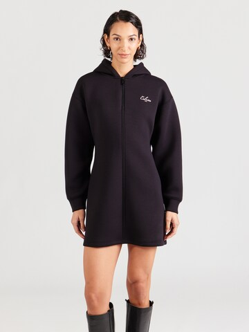 Calvin Klein Jeans Рокля в черно: отпред