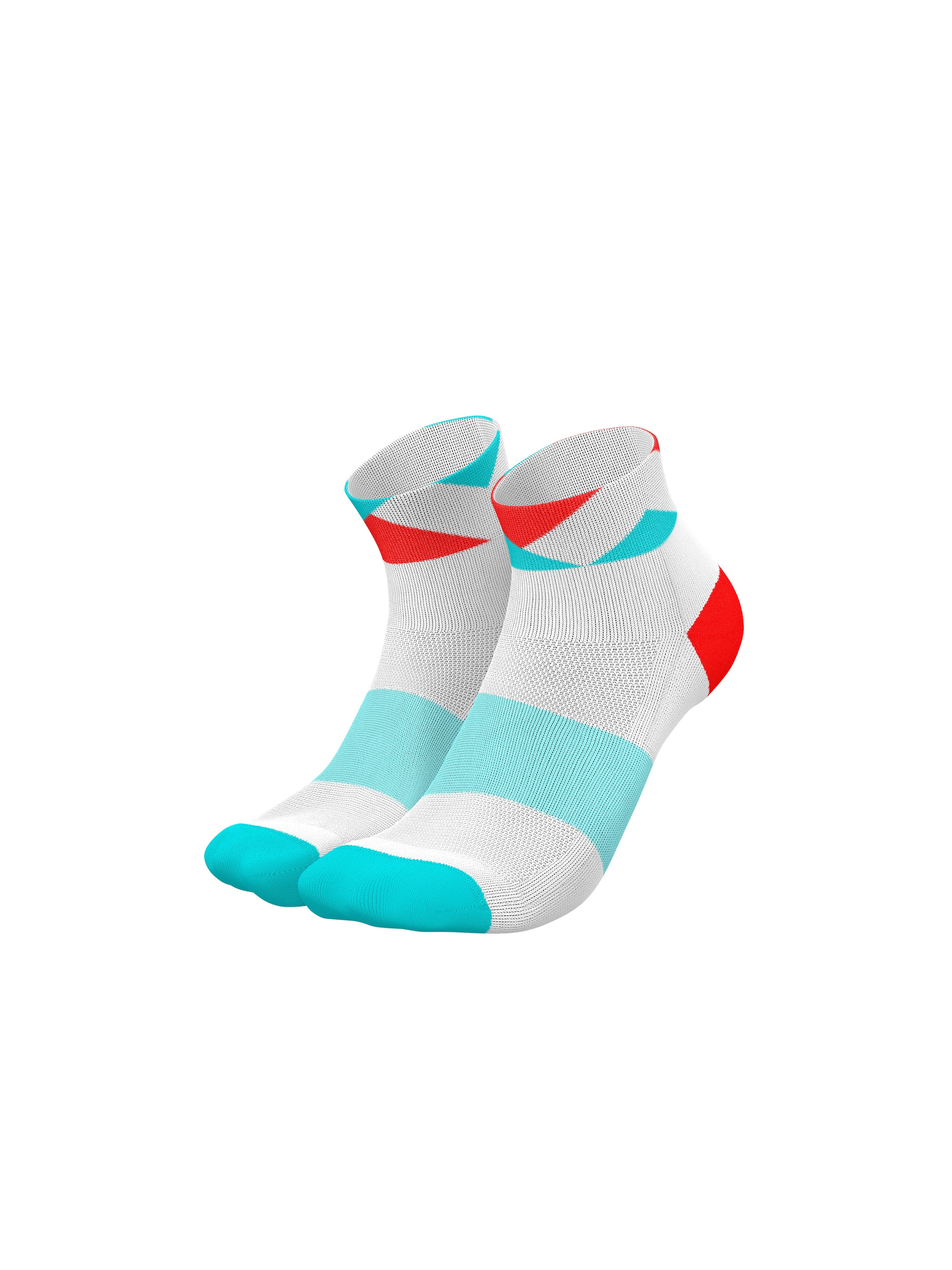 INCYLENCE Athletic Socks 'PEAKS SHORT' in Blue: front