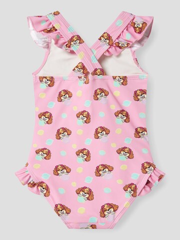 NAME IT Badeanzug 'Paw Patrol' in Pink