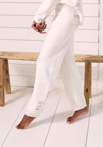 Effilé Pantalon Elbsand en beige : devant