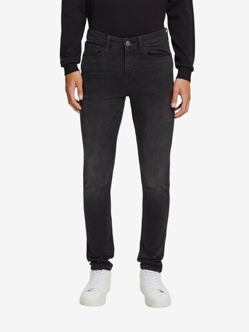 ESPRIT Skinny Jeans in Zwart: voorkant