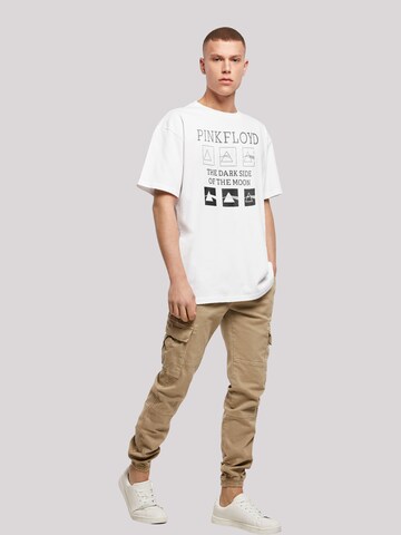 T-Shirt 'Pink Floyd' F4NT4STIC en blanc