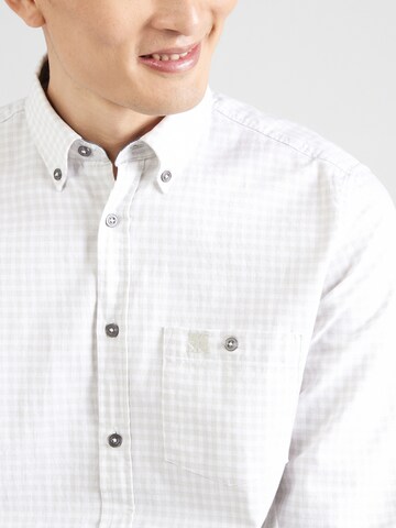 s.Oliver Regular fit Button Up Shirt in White