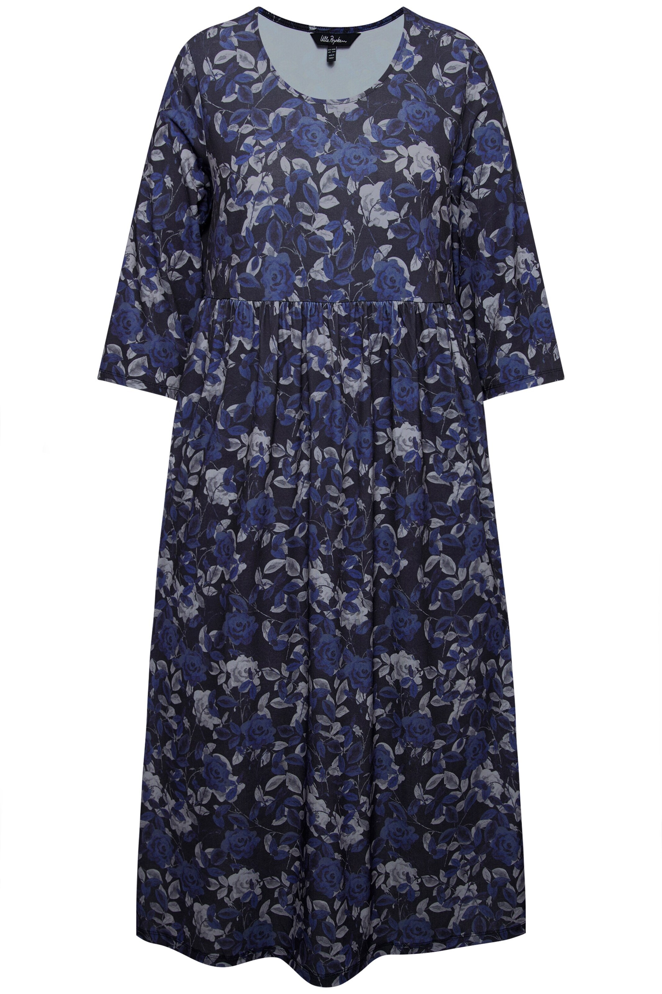 Ulla Popken Jurk in Zwart: voorkant