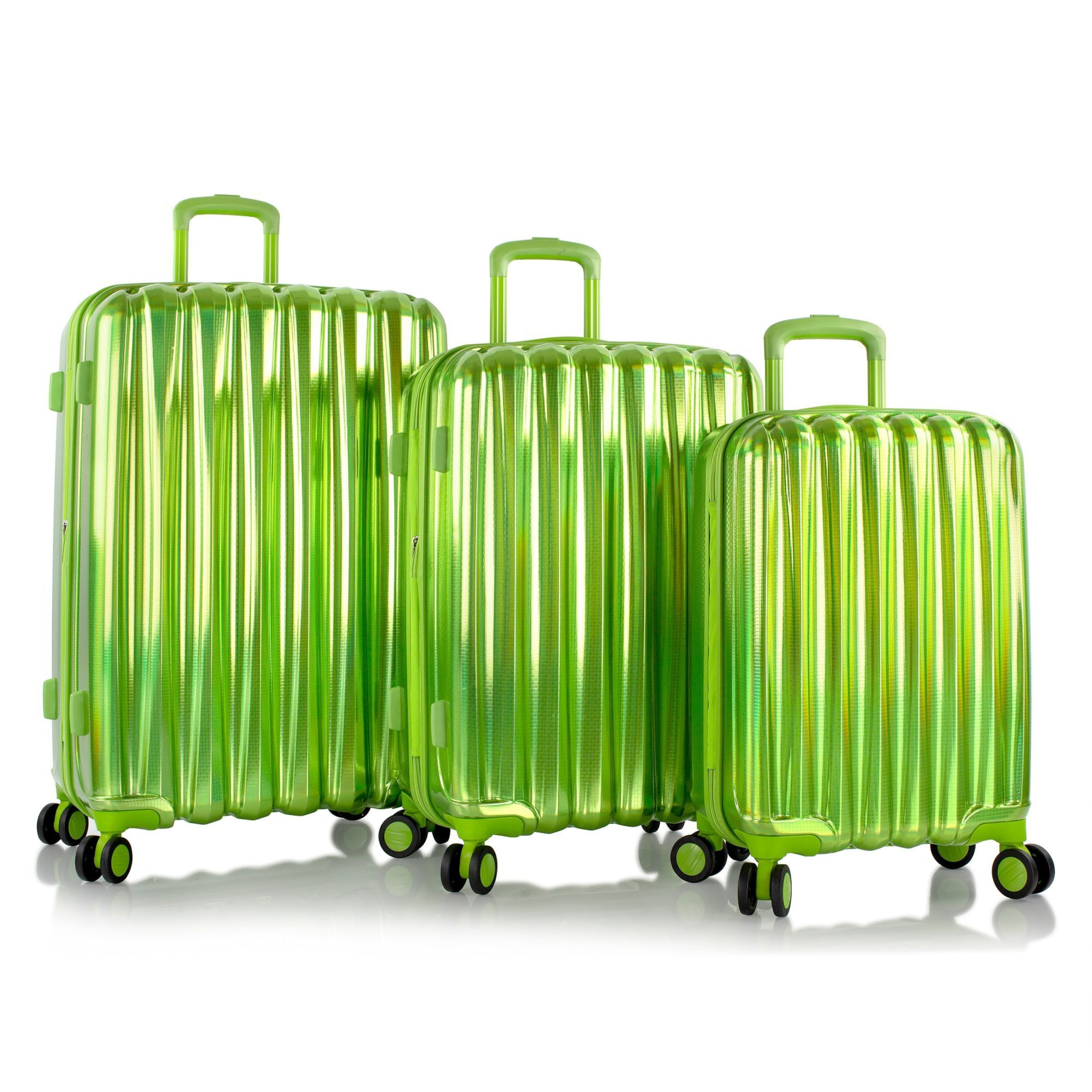 Heys Suitcase Set in Green: front