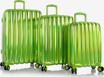 Heys Suitcase Set in Green: front
