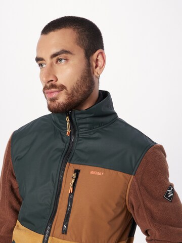 Iriedaily - Chaqueta polar 'Auf Deck' en azul