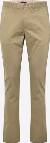 TOMMY HILFIGER Slimfit Παντελόνι τσίνο 'BLEECKER ESSENTIAL' σε πράσινο: μπροστά