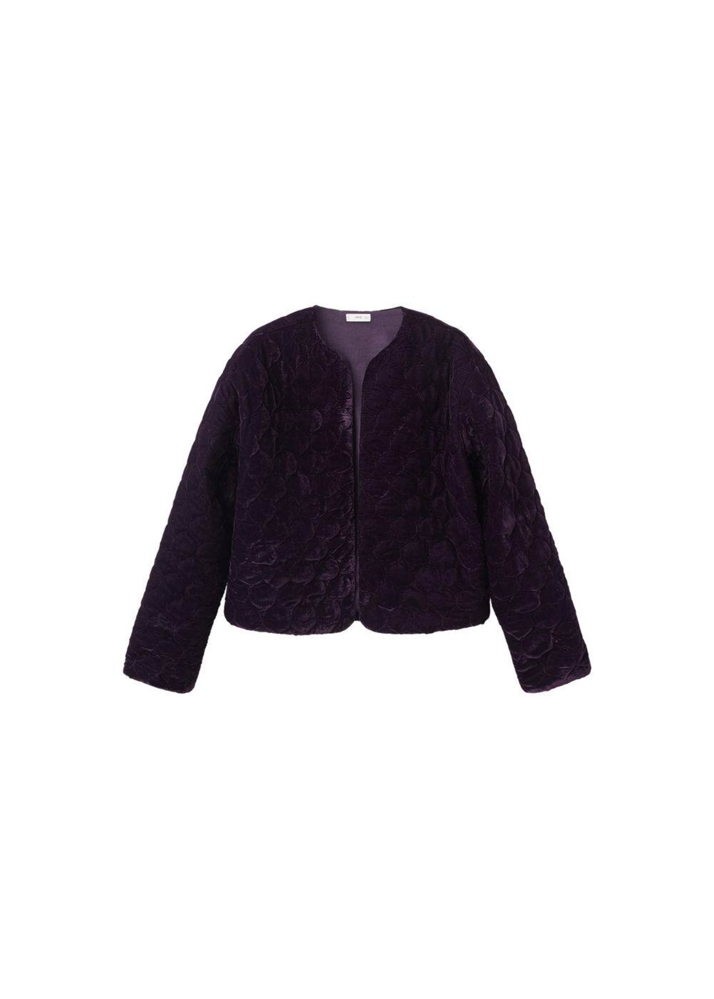 MANGO TEEN Between-Season Jacket 'Cheers' in Purple: front
