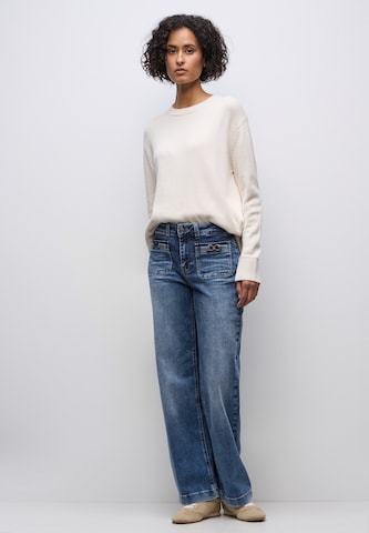 STREET ONE Loosefit Jeans in Blauw