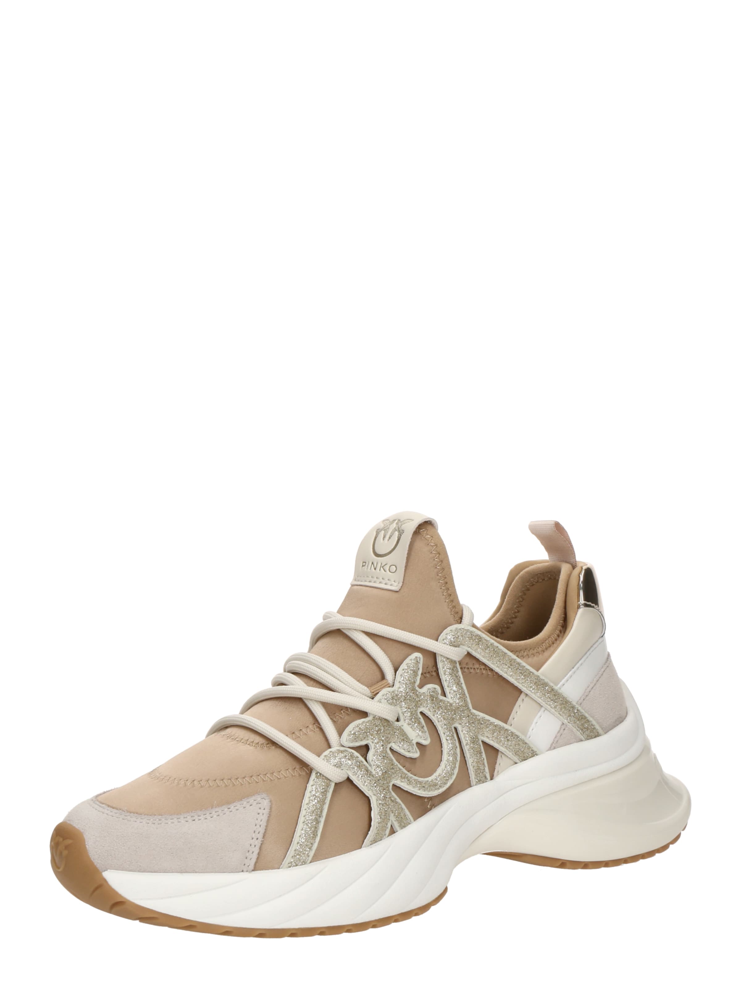 Baskets basses 'ARIEL' PINKO en marron : devant