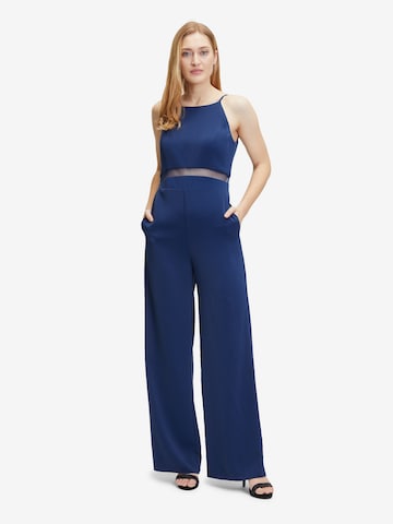 Vera Mont Jumpsuit in Blauw: voorkant